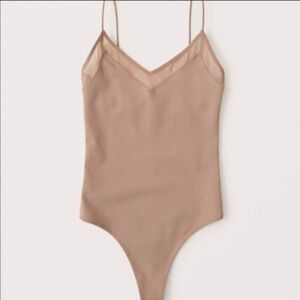 Abercrombie & Fitch Mesh Bodysuit Nude Sz. S